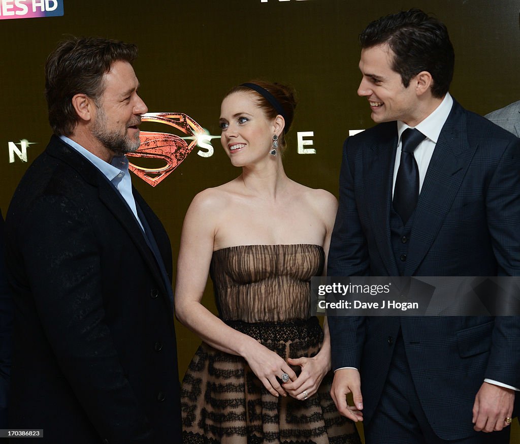 'Man of Steel' European Premiere - Inside Arrivals