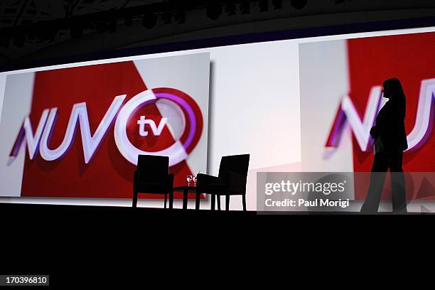 General view of NCTA stage at the Washington Convention Center on June 12, 2013 in Washington, DC.