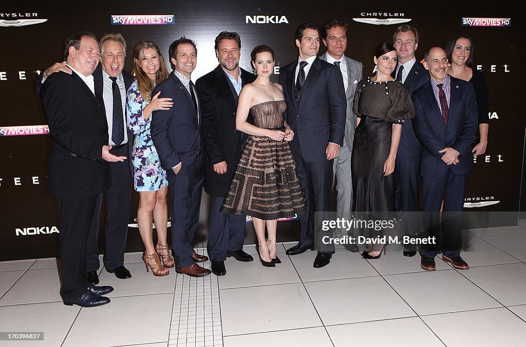 Man Of Steel - UK Premiere - Inside Arrivals