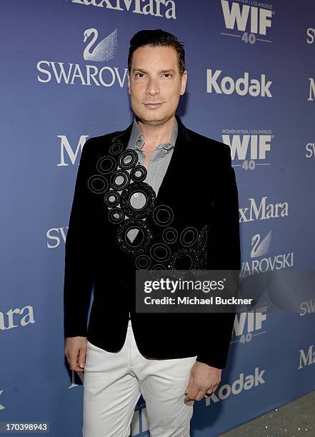 Personality Cameron Silver attends Women In Film's 2013 Crystal + Lucy Awards at The Beverly Hilton Hotel on June 12, 2013 in Beverly Hills,...