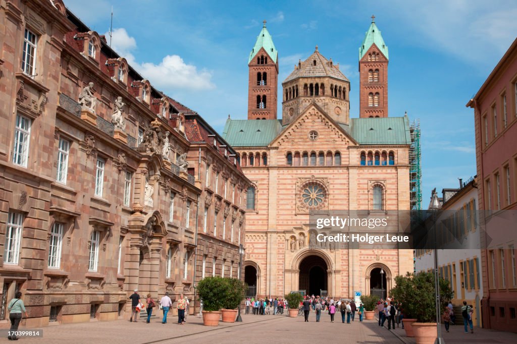 Maximilianstrasse and Speyer Cathedral