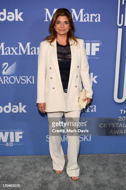 Actress Laura San Giacomo attends Women In Film's 2013 Crystal + Lucy Awards at The Beverly Hilton Hotel on June 12, 2013 in Beverly Hills,...