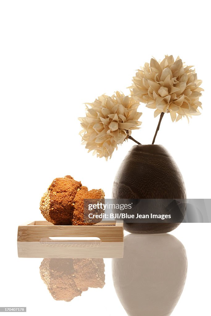 Chinese traditional food deep-fried dough cake