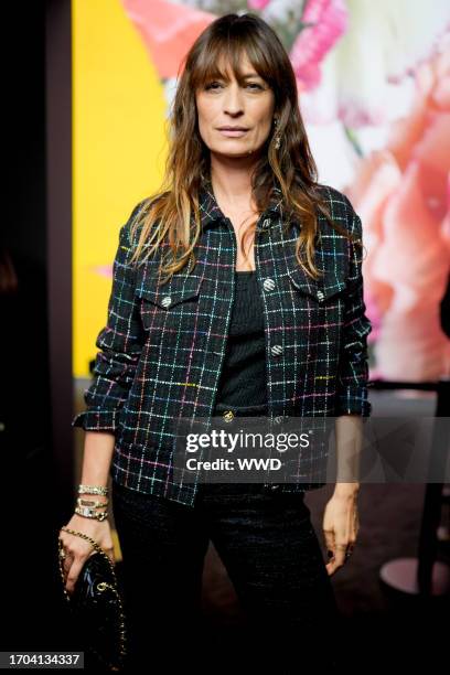 Caroline de Maigret at Chanel Ready To Wear Spring 2024 held at Grand Palais Ephémère on October 3, 2023 in Paris, France.