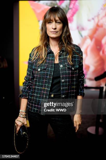 Caroline de Maigret at Chanel Ready To Wear Spring 2024 held at Grand Palais Ephémère on October 3, 2023 in Paris, France.