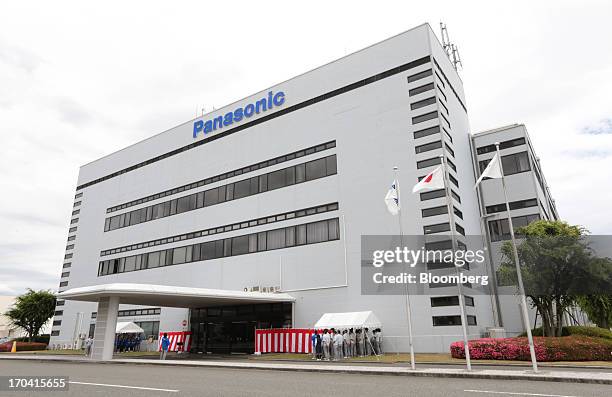 Panasonic Corp.'s computer production plant stands in Kobe City, Hyogo Prefecture, Japan, on Tuesday, June 11, 2013. Panasonic manufactures electric...