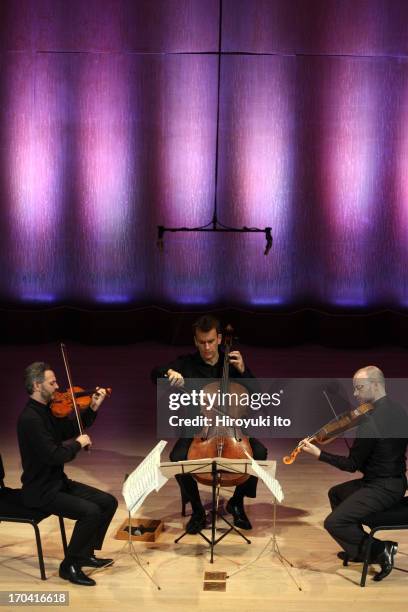 Metropolitan Museum Artists in Concert performing their final concert after 10 years of artist-in-residence at the Metropolitan Museum of Art on...