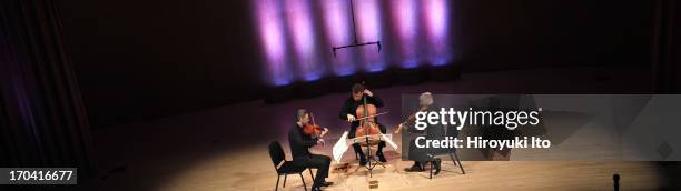 Metropolitan Museum Artists in Concert performing their final concert after 10 years of artist-in-residence at the Metropolitan Museum of Art on...