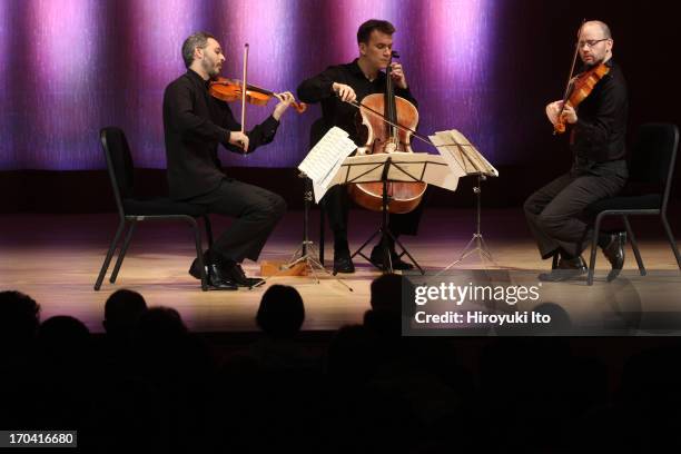 Metropolitan Museum Artists in Concert performing their final concert after 10 years of artist-in-residence at the Metropolitan Museum of Art on...