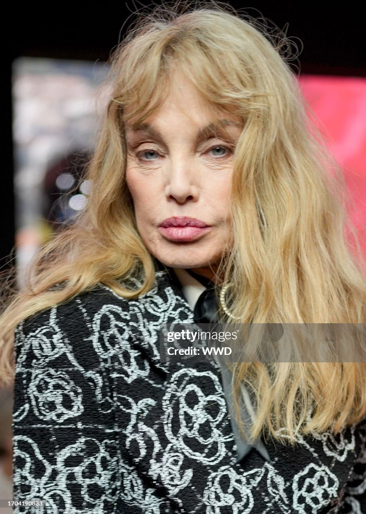 Arielle Dombasle at Chanel Ready To Wear Spring 2024 held at Grand Arielle Dombasle at Chanel Ready To Wear Spring 2024 held at Grand