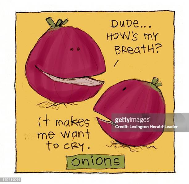 Dpi Chris Ware illustration of onions.