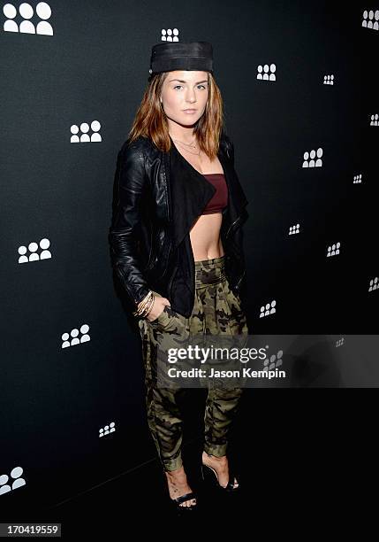 Singer JoJo attends the new Myspace launch event at the El Rey Theatre on June 12, 2013 in Los Angeles, California