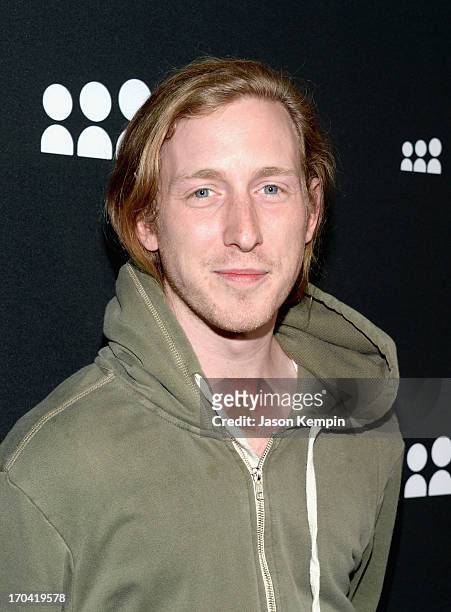 Rapper Asher Roth attends the new Myspace launch event at the El Rey Theatre on June 12, 2013 in Los Angeles, California