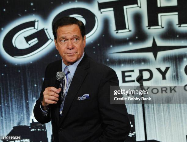 Joe Piscopo hosts Laughter Saves Lives Comedy Night to Benefit The Tribute 9/11 Visitor Center at Gotham Comedy Club on June 12, 2013 in New York...