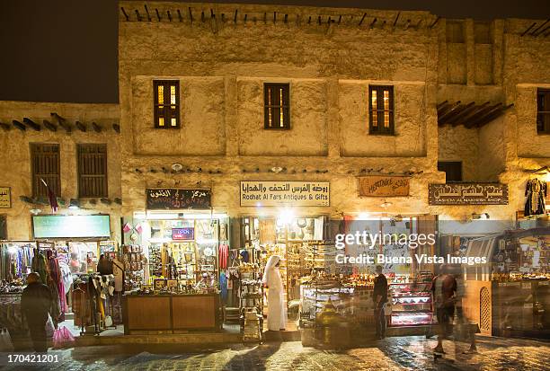 waqif souk in doha, qatar. - souk stock pictures, royalty-free photos & images