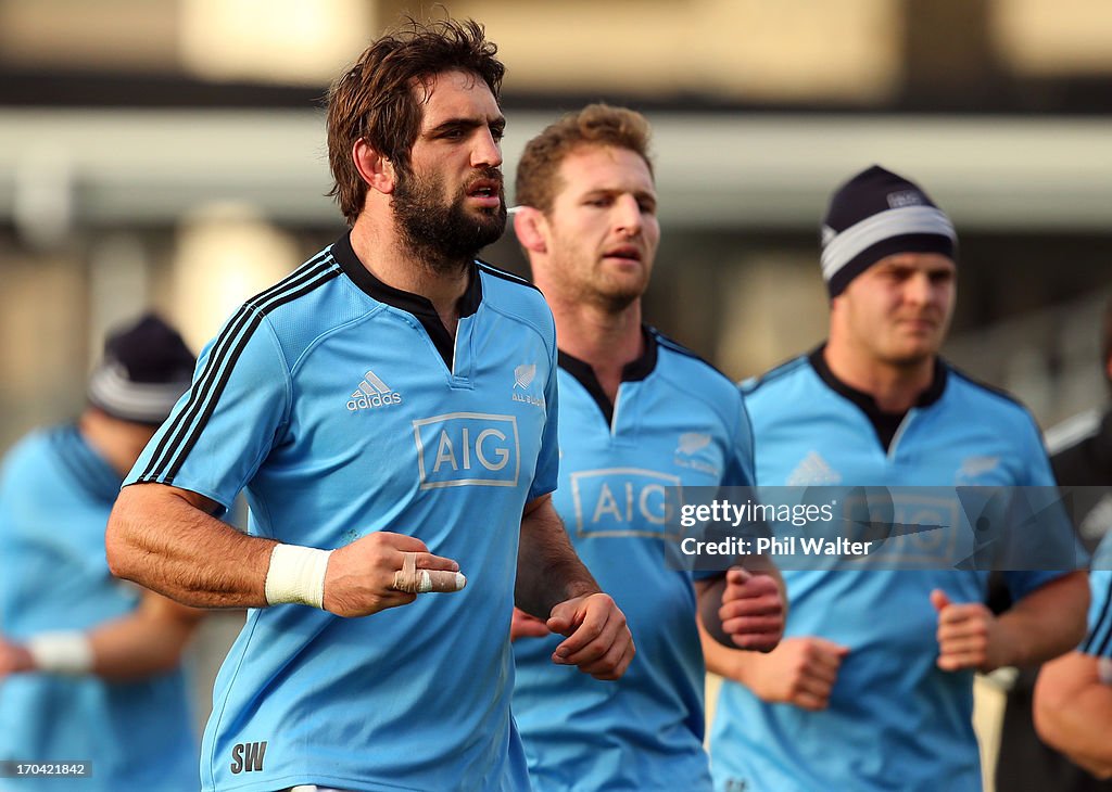 All Blacks Training Session