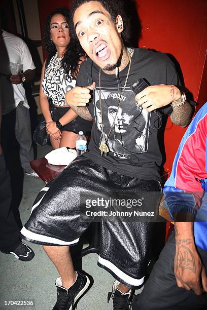 Rapper Gunplay attends S.O.B.'s on June 12, 2013 in New York City.