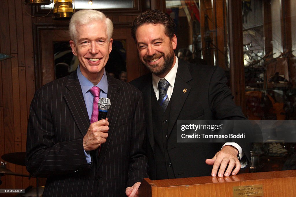 "Chasing The Hill" - Reception Hosted By Gov. Gray Davis & Richard Schiff