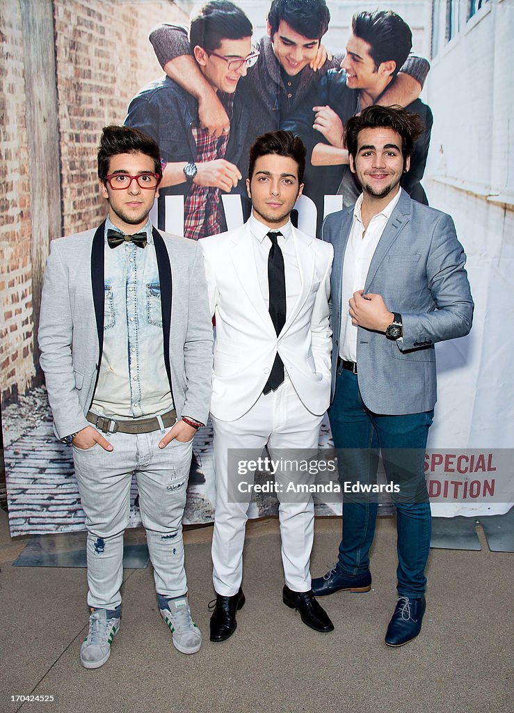 Il Volo Signs Copies Of Their New Album "We Are Love"