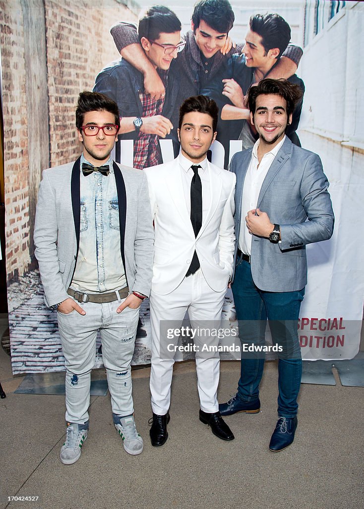 Il Volo Signs Copies Of Their New Album "We Are Love"