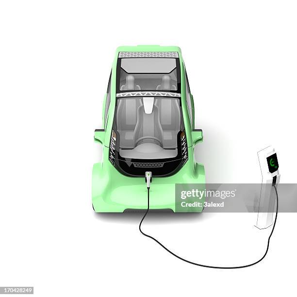 electric car - car electro stock pictures, royalty-free photos & images