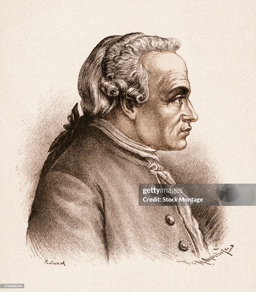 Portrait Of Immanuel Kant