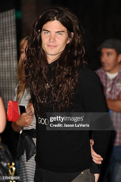 Matthew Mosshart attends the Myspace artist showcase event at El Rey Theatre on June 12, 2013 in Los Angeles, California.