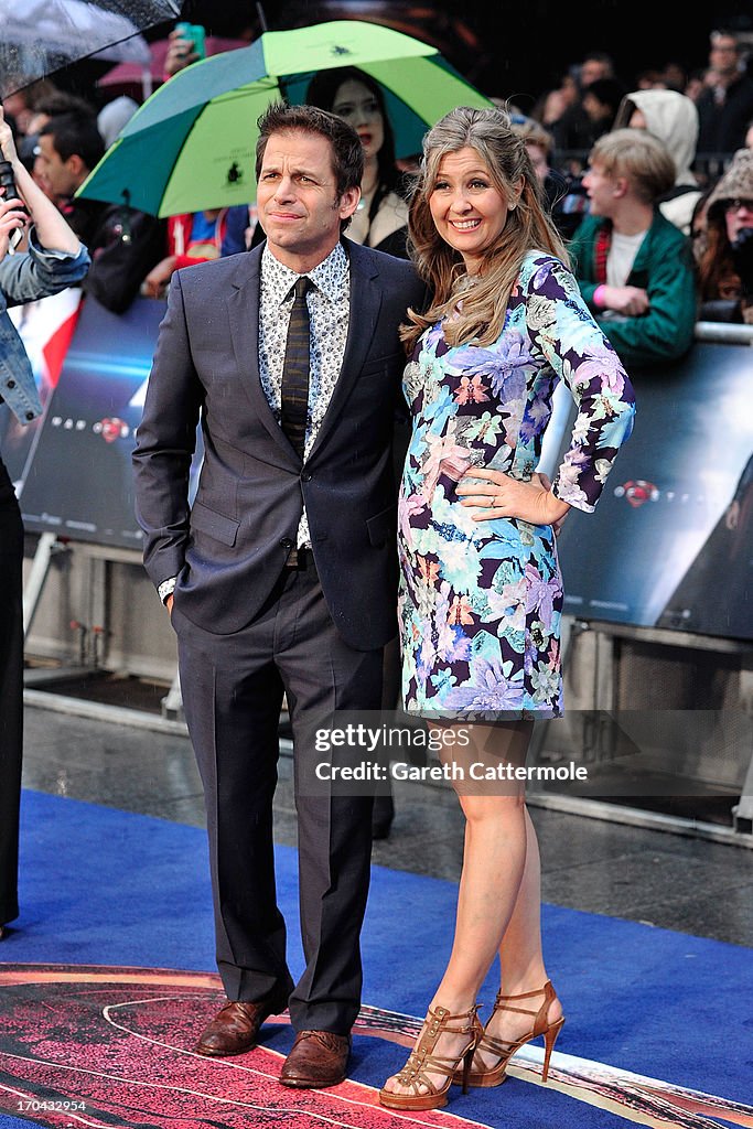 Man Of Steel - UK Premiere - Red Carpet Arrivals