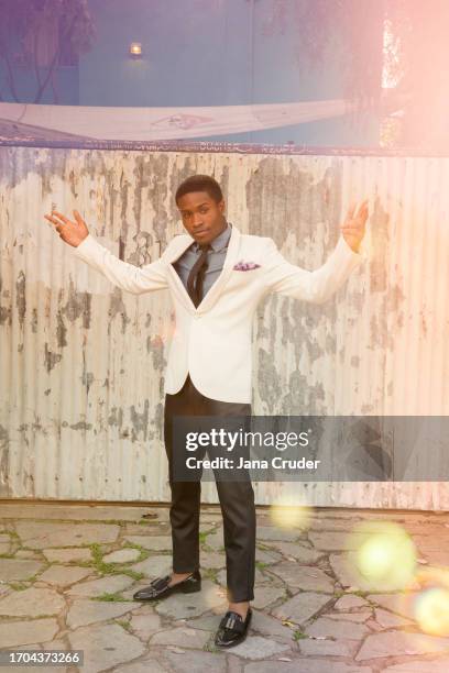 Actor Shameik Moore is photographed for Essence Magazine on March 15, 2015 in Venice, California.