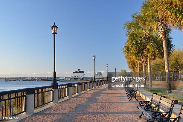 waterfront câmara em charleston - south carolina imagens e fotografias de stock