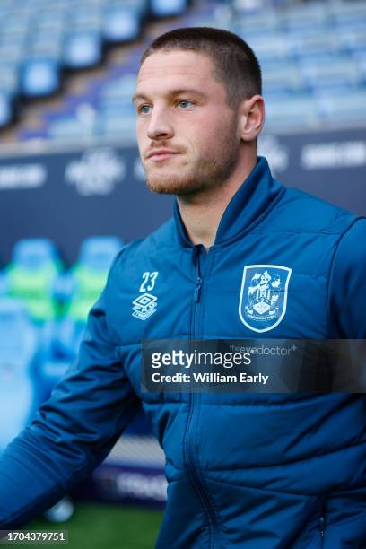 Ben Wiles of Huddersfield Town during the Sky Bet Championship match between Coventry City and Huddersfield Town at The Coventry Building Society...