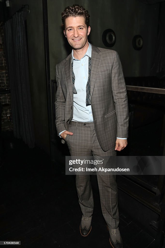 Matthew Morrison Performs At The Sayers Club