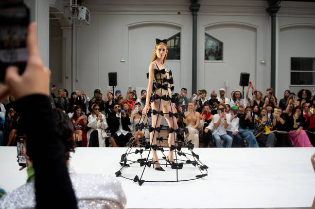 FRA: Kimhekim : Runway - Paris Fashion Week - Womenswear Spring/Summer 2024