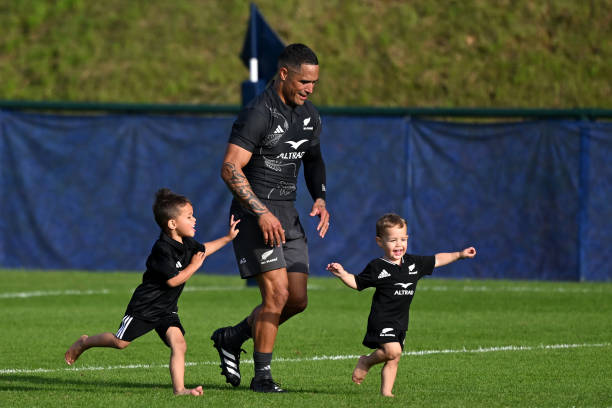 FRA: New Zealand All Blacks Training Session - Rugby World Cup 2023