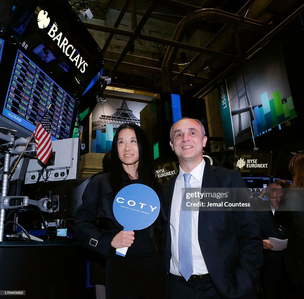 Global Beauty Company Coty Makes Public Debut On The New York Stock Exchange