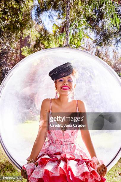 Actor Kiersey Clemons is photographed for Essence Magazine on February 22, 2016 in Beverly Hills, California. PUBLISHED IMAGE.
