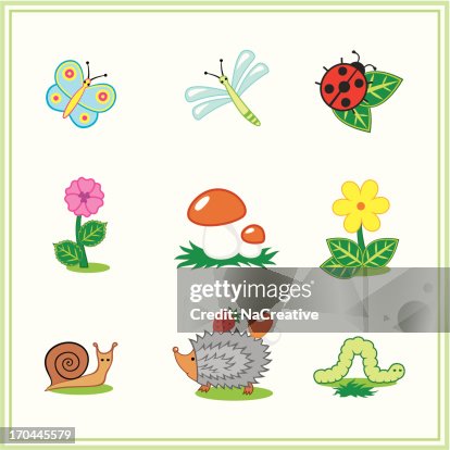 Cartoon Design elements Cartoon Design elements