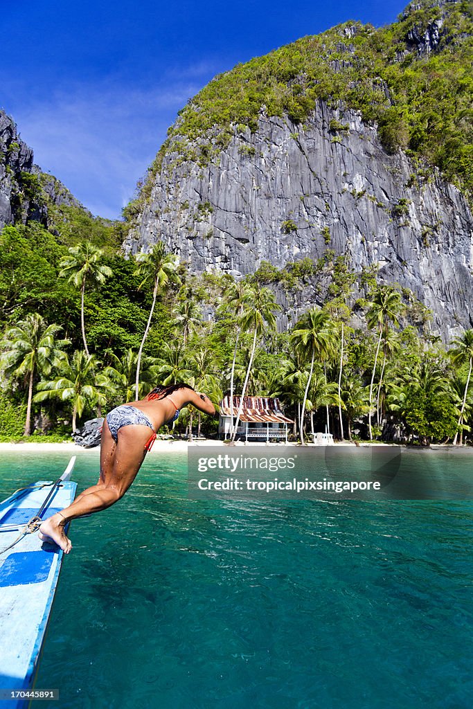 Philippines, Palawan Province, El Nido.