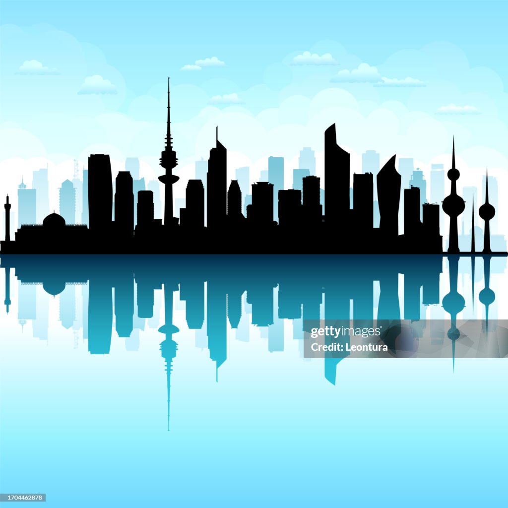 Building Kuwait Background Kuwait City High-Res Vector Graphic - Getty Images