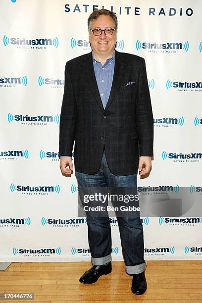 Playwright and screenwriter Douglas Carter Beane visits the SiriusXM Studios on June 13, 2013 in New York City.
