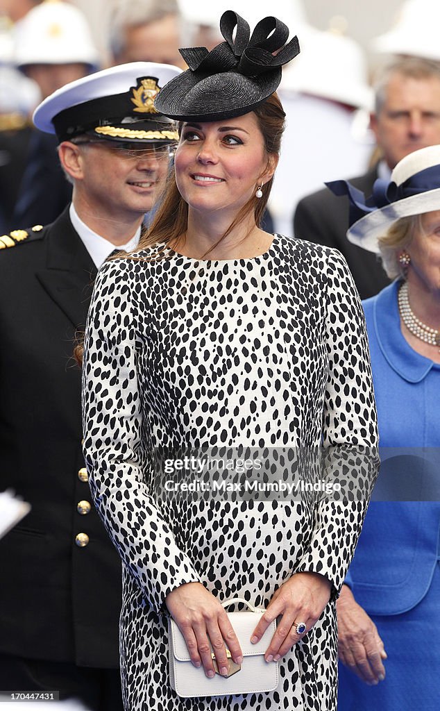 The Duchess Of Cambridge Attends Princess Cruises Ship Naming Ceremony