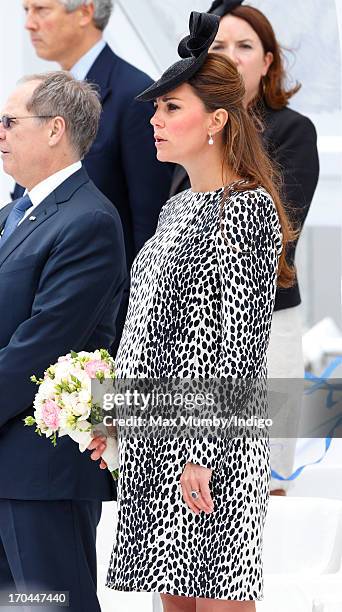 Catherine, Duchess of Cambridge attends the naming ceremony for the new Princess Cruises ship 'Royal Princess' on June 13, 2013 in Southampton,...