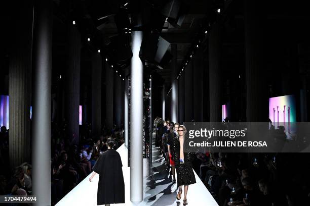 FRA: Miu Miu : Runway - Paris Fashion Week - Womenswear Spring/Summer 2024