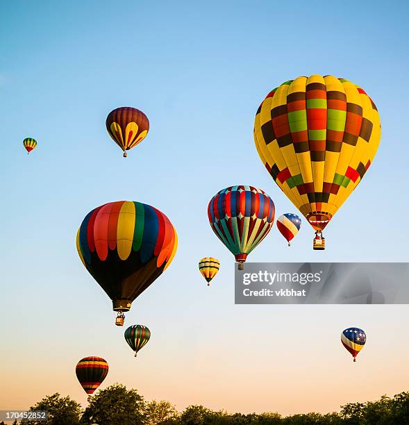 spirit of boise balloon classic, 2012 - boise stockfoto's en -beelden