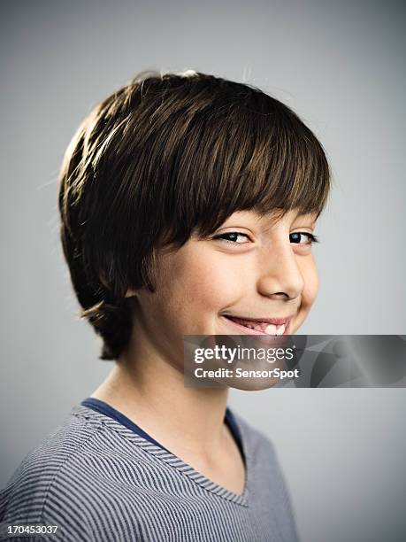 young boy smiling - 12 year old cute boys stock pictures, royalty-free photos & images