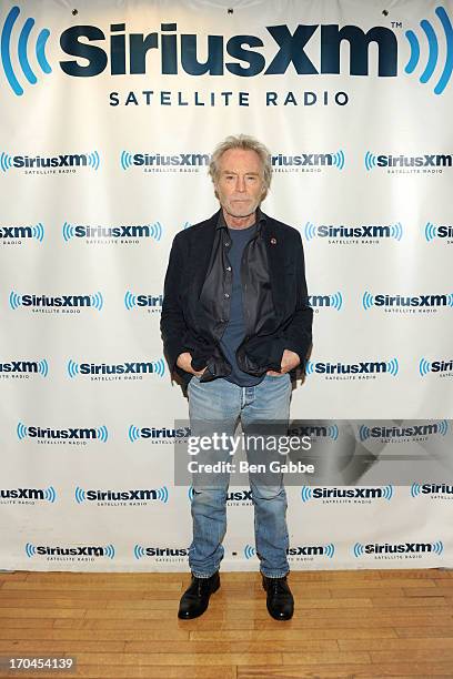 Musician, singer/songwriter and actor JD Souther visits the SiriusXM Studios on June 13, 2013 in New York City.