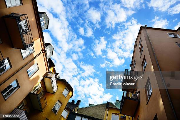 residential apartment buildings - apartment front door stock pictures, royalty-free photos & images