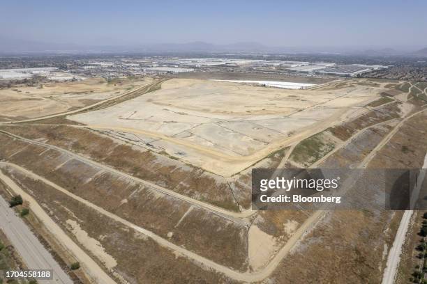 The Mid-Valley Landfill in Rialto, California, US, on Tuesday, June 20, 2023. More than 500 brands sold in the US and Canada participate in store...