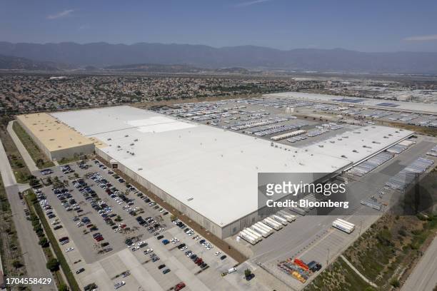 Target Distribution Center in Rialto, California, US, on Tuesday, June 20, 2023. More than 500 brands sold in the US and Canada participate in store...