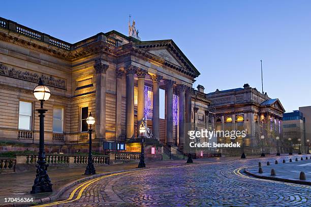liverpool england downtown cultural quarter - liverpool england stock pictures, royalty-free photos & images
